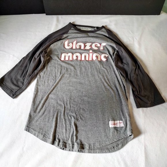 MITCHELL & NESS BLAZER MANIAC MEN'S T-SHIRT SIZE XL - Picture 5 of 12